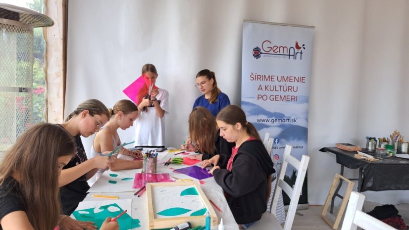 50709-Kurz Zeichnungen und Malerei, 1. Turnus, Tag 3, Betliar, 9.7.25