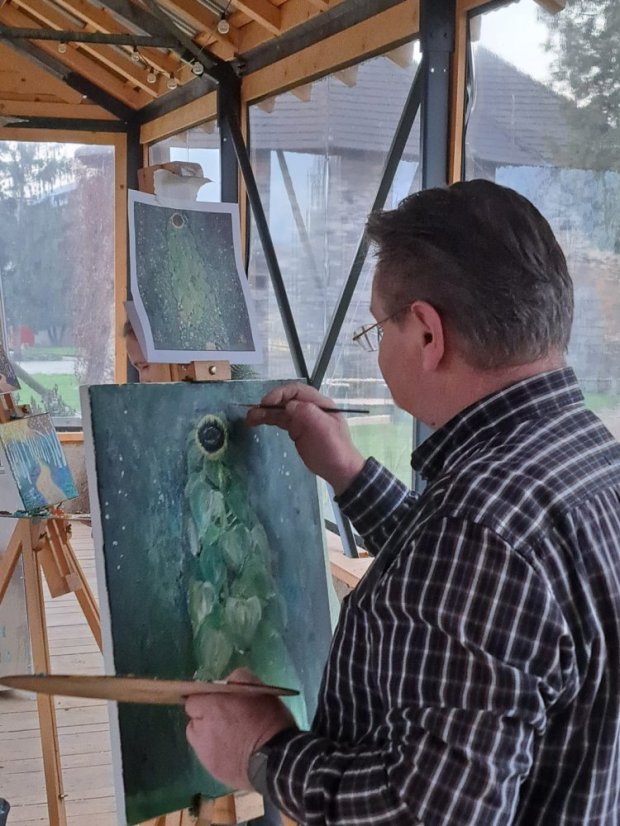 51115-Zážitkové maľovanie - Belle époque - Art Nouveau Secesia, Štítnik