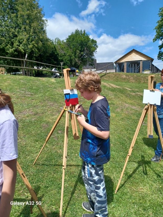 50531-Maľovanie, Deň detí na hrade v Štítniku, 31.5.2025