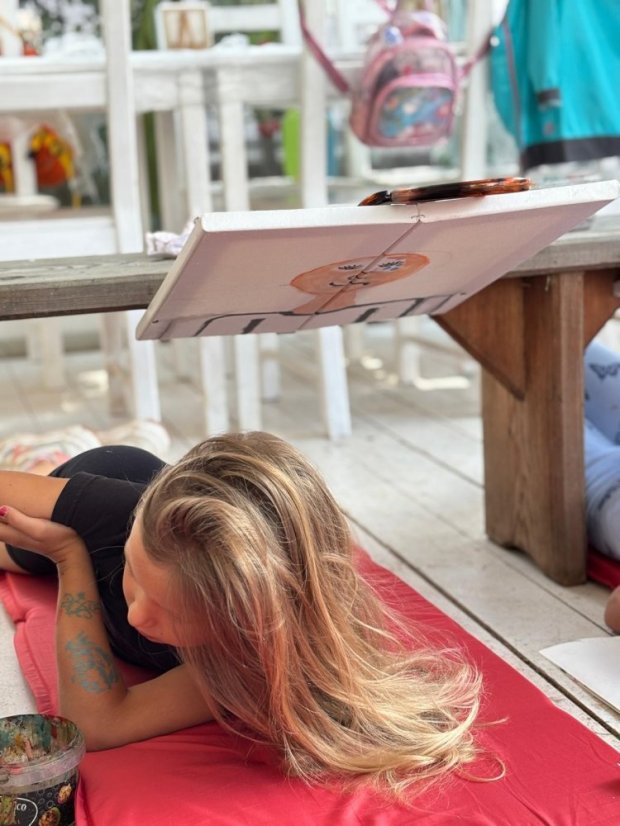 50718-Kurz Zeichnungen und Malerei, 2. Turnus, Tag 5, 18.7.2025