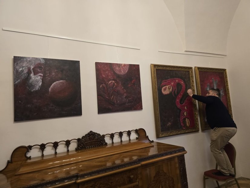 50408-Vernisáž Žiaci Kalábovi, 6. výstava v Prahe, 8.4.2025