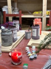 51122-Keramischer Workshop für Erwachsene - Eingeschlossene Pigmente, GemCraft Schild