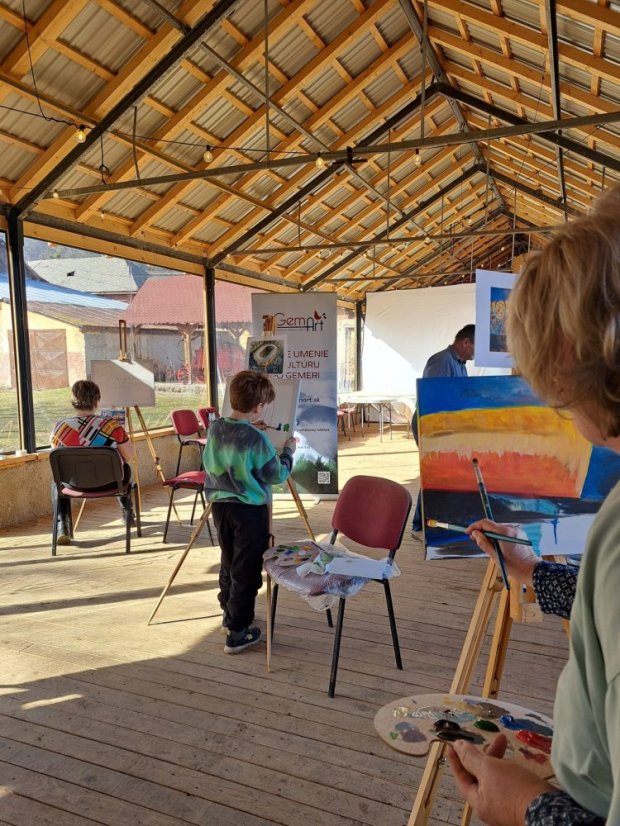 50308-Élményfestés "Épületek a sportban és a művészetben", 2025. március 8., Štítnik