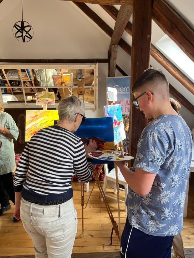 50208-Élményfestés "Művészet mint sport", 2025. február 8., Betliar