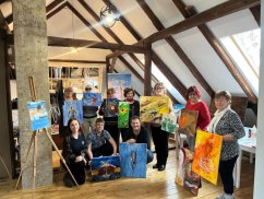 50208-Élményfestés "Művészet mint sport", 2025. február 8., Betliar