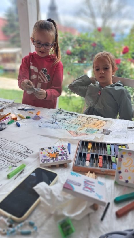 50710-Rövid rajz és festés, 1. turnus, 4. nap, Betliar, 2025.07.10.