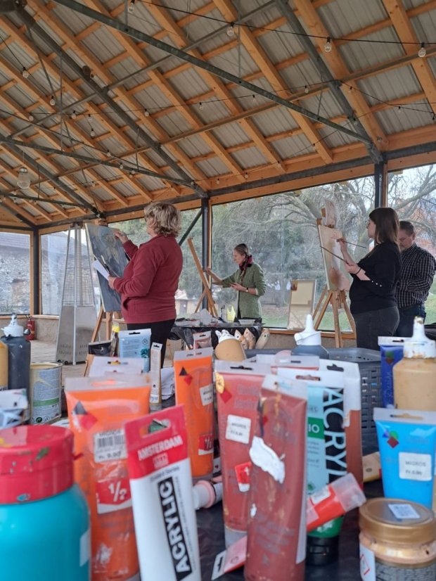 51115-Zážitkové maľovanie - Belle époque - Art Nouveau Secesia, Štítnik