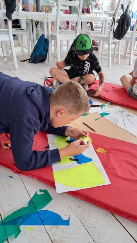 50709-Kurz Zeichnungen und Malerei, 1. Turnus, Tag 3, Betliar, 9.7.25