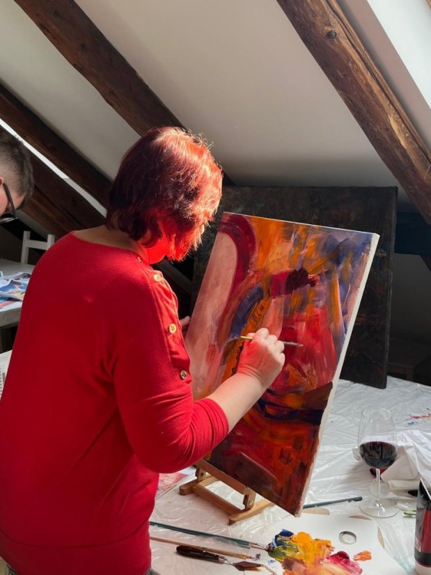 50322-Élményfestés Művészet mint sport