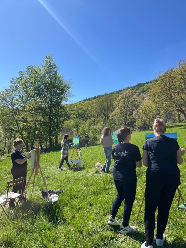 50428-Zážitkové maľovanie Čerešne v Brdárke, 28.4.2025