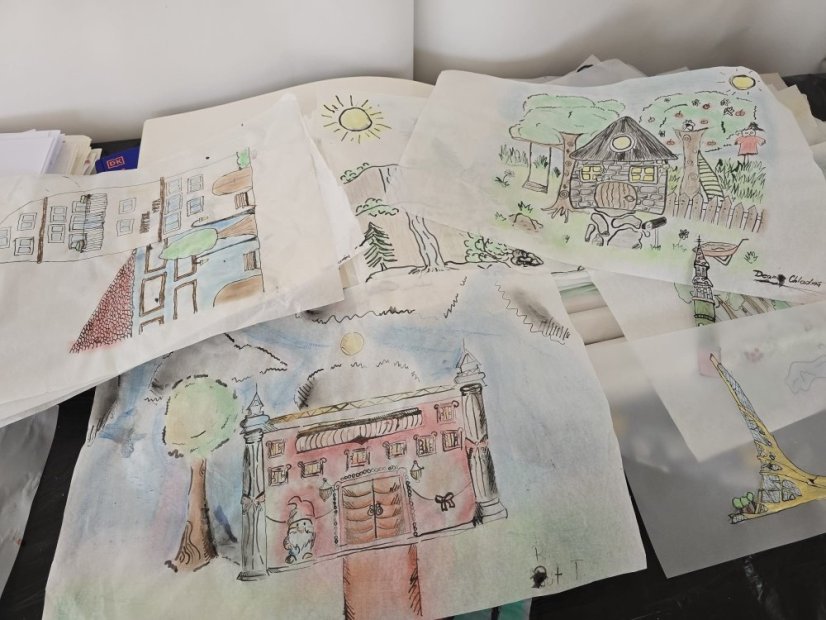 50710-Rövid rajz és festés, 1. turnus, 4. nap, Betliar, 2025.07.10.