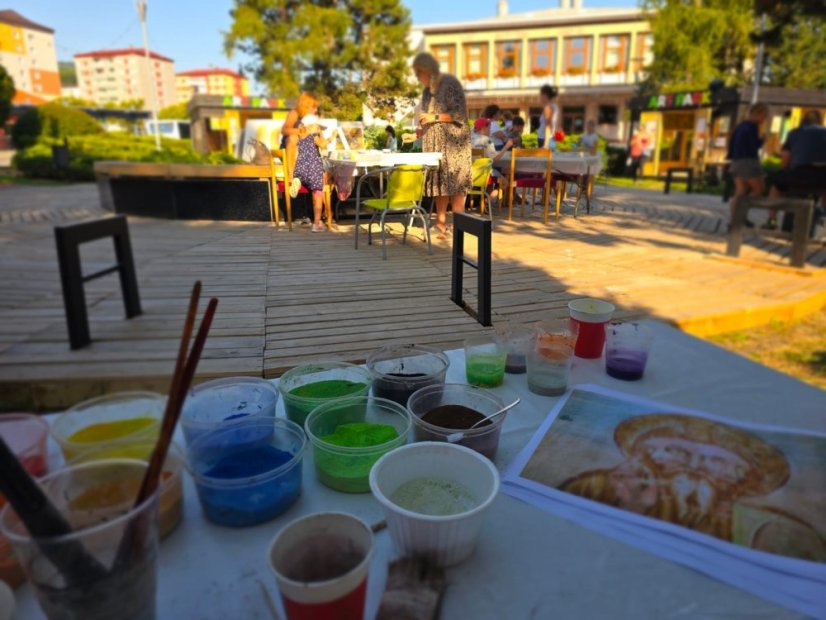 50815-Art Park Revúca, Műhely "Freskók művészete"