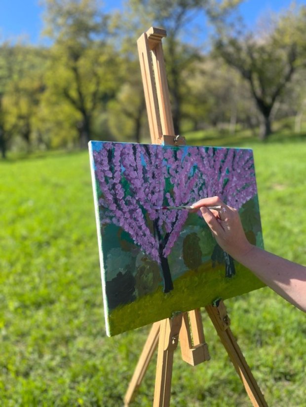 50428-Zážitkové maľovanie Čerešne v Brdárke, 28.4.2025