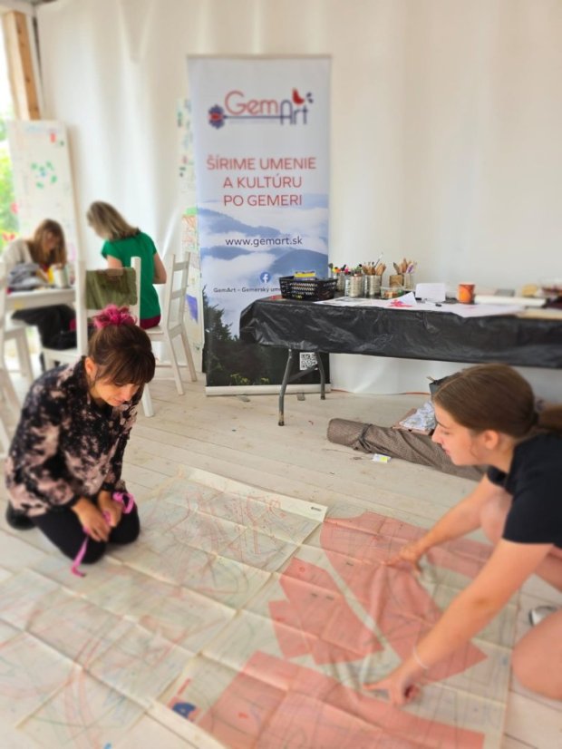 50711-Kurz rajz és festés, 1. turnus, 5. nap, Betliar, 25.07.11