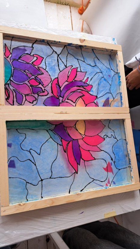 50709-Kurz Zeichnungen und Malerei, 1. Turnus, Tag 3, Betliar, 9.7.25