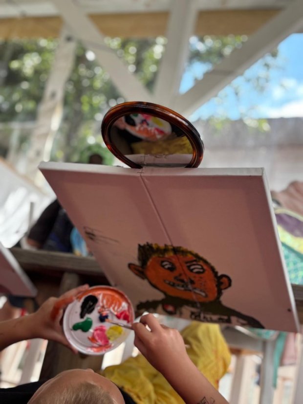 50718-Kurz Zeichnungen und Malerei, 2. Turnus, Tag 5, 18.7.2025