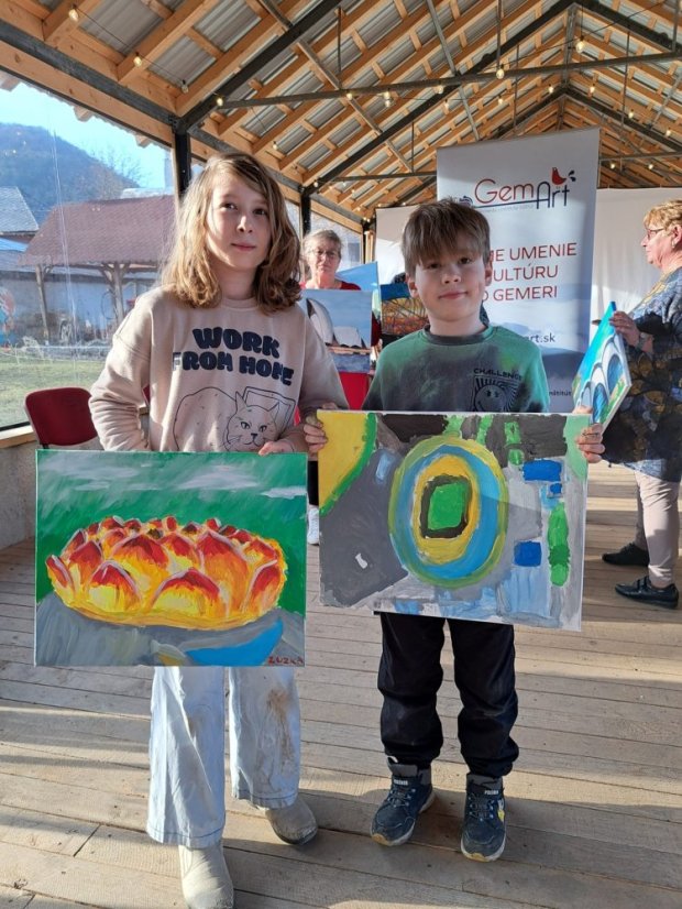 50308-Élményfestés "Épületek a sportban és a művészetben", 2025. március 8., Štítnik