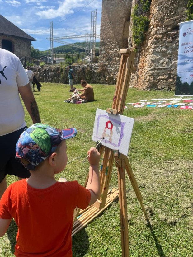 50531-Maľovanie, Deň detí na hrade v Štítniku, 31.5.2025