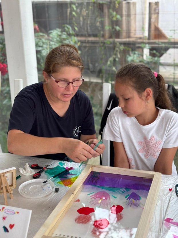 50715-Kurz Zeichnungen und Malerei, 2. Turnus, Tag 2, 15.7.2025, Betliar