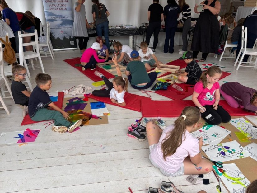 50709-Kurz Zeichnungen und Malerei, 1. Turnus, Tag 3, Betliar, 9.7.25