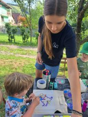 50726-Dni obce Rakovnica, maľovanie na textil, 26.7.25