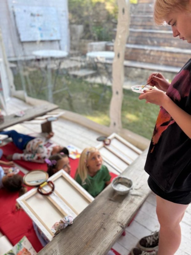 50718-Kurz Zeichnungen und Malerei, 2. Turnus, Tag 5, 18.7.2025