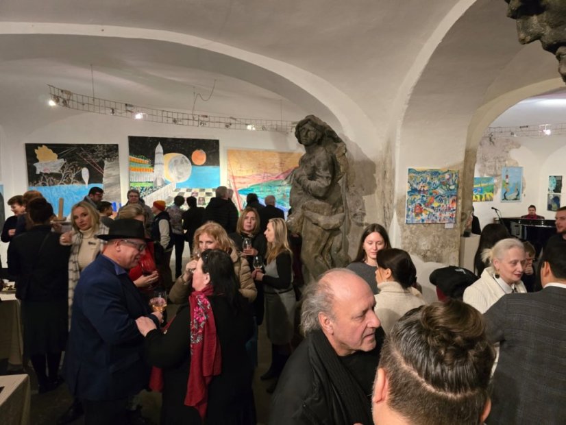 50212-Vernisáž k výberu z výstavy Milujem, teda som!, Praha, 12.2.25