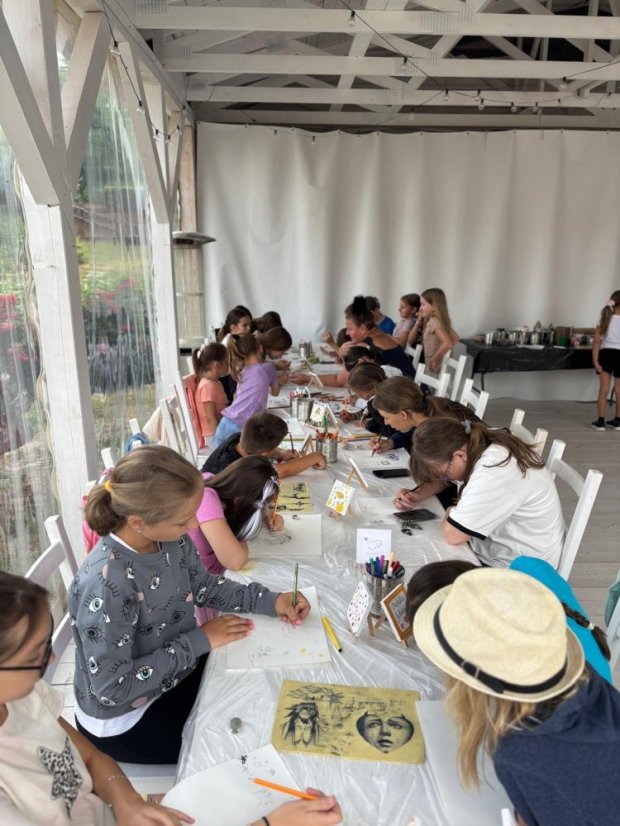 50708-Kurz kresby a maľby, 1. turnus, deň 2, Betliar, 8.7.25