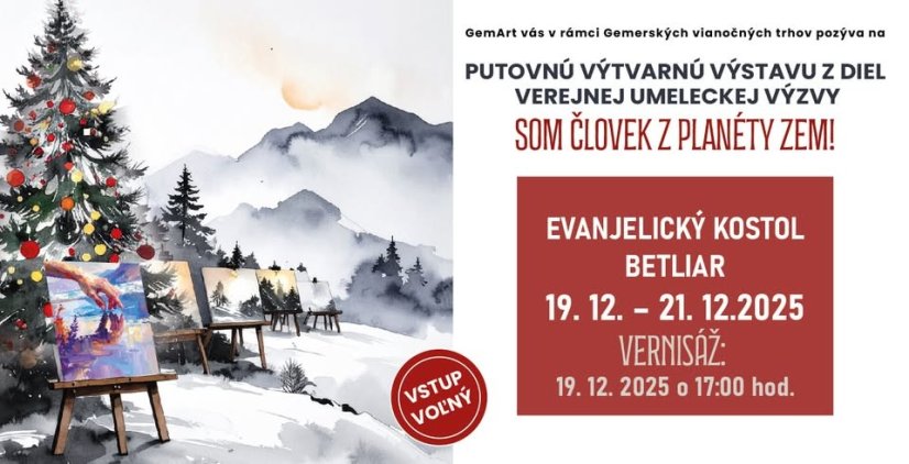 51219-Vernisage a kiállítás "Én egy földön élő ember vagyok" - Betliar