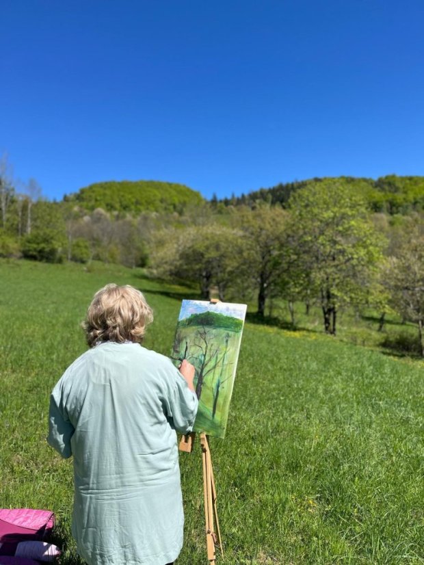 50428-Zážitkové maľovanie Čerešne v Brdárke, 28.4.2025