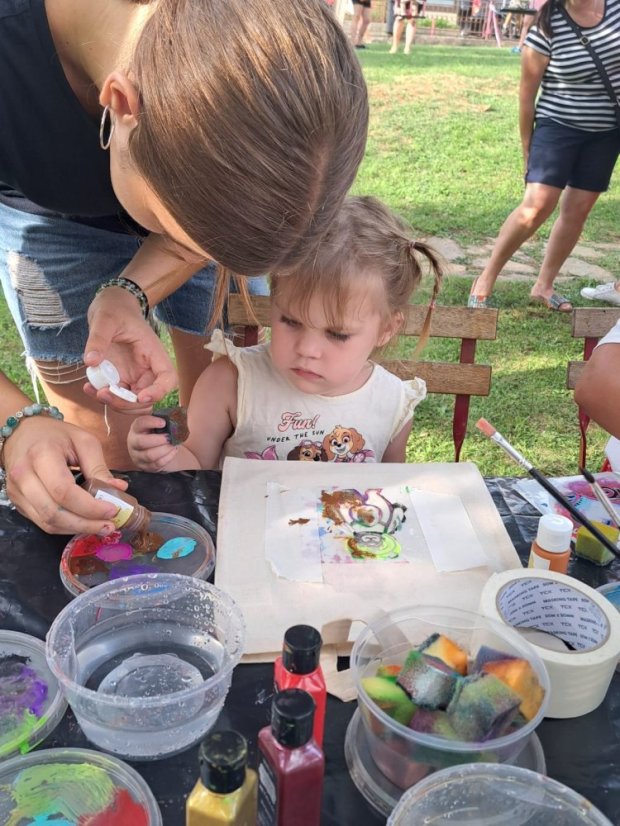 50726-A Rakovnica község, textilfestés, 2025.07.26