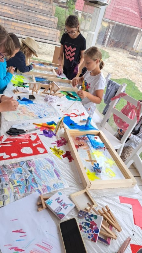 50709-Kurz Zeichnungen und Malerei, 1. Turnus, Tag 3, Betliar, 9.7.25