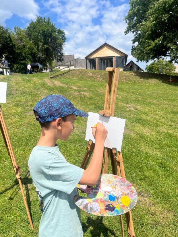 50531-Maľovanie, Deň detí na hrade v Štítniku, 31.5.2025