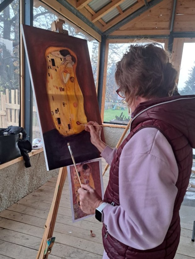 51115-Zážitkové maľovanie - Belle époque - Art Nouveau Secesia, Štítnik