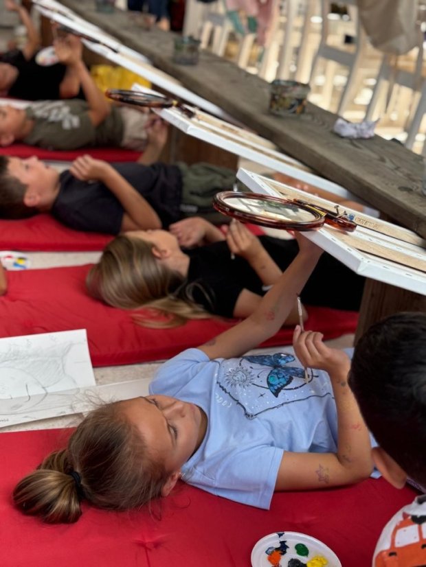 50718-Kurz Zeichnungen und Malerei, 2. Turnus, Tag 5, 18.7.2025