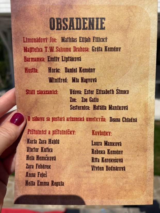 50815-Záróesemény Színházi-Zenei Nyári Iskola, 15.8.25, Betliar