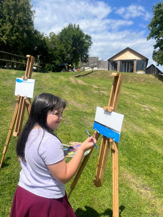 50531-Maľovanie, Deň detí na hrade v Štítniku, 31.5.2025