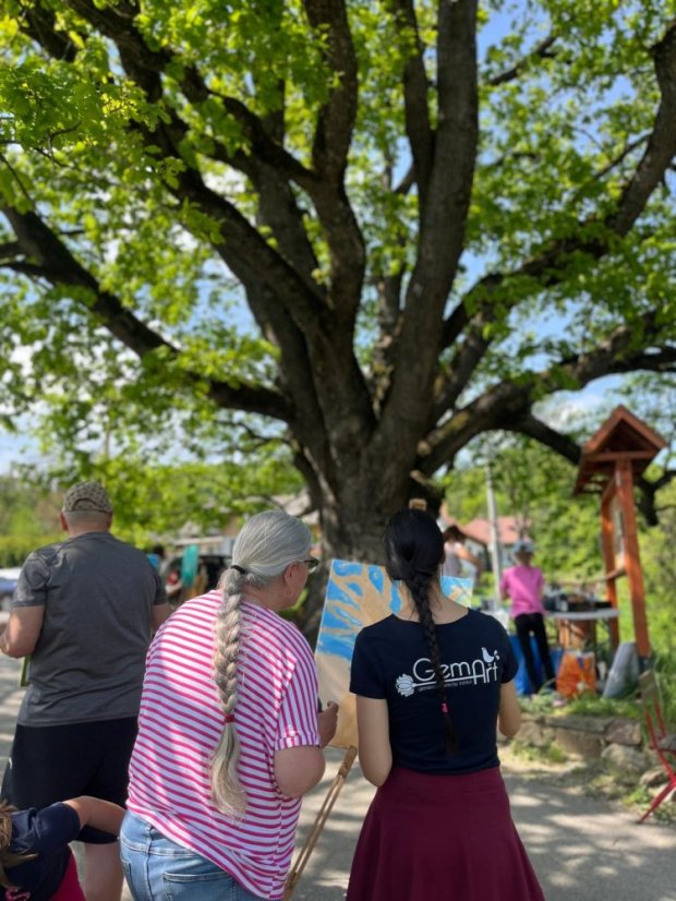 50503-Zážitkové maľovanie Dub v Drnave, 3.5.2025