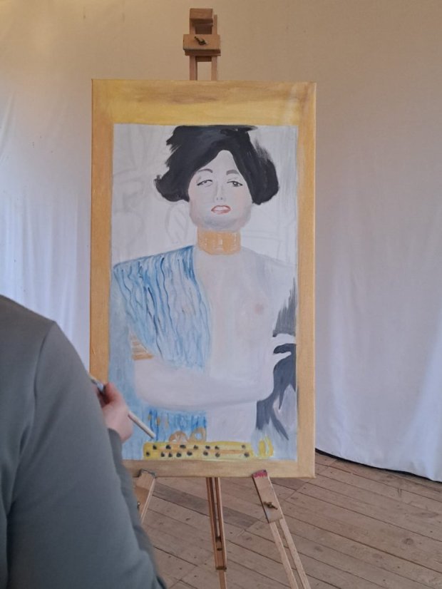 51115-Zážitkové maľovanie - Belle époque - Art Nouveau Secesia, Štítnik