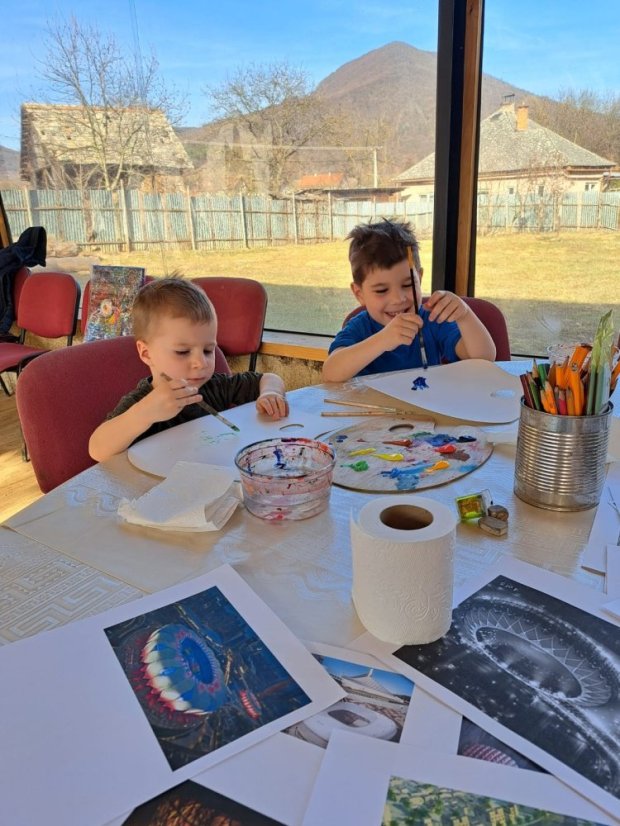 50308-Élményfestés "Épületek a sportban és a művészetben", 2025. március 8., Štítnik