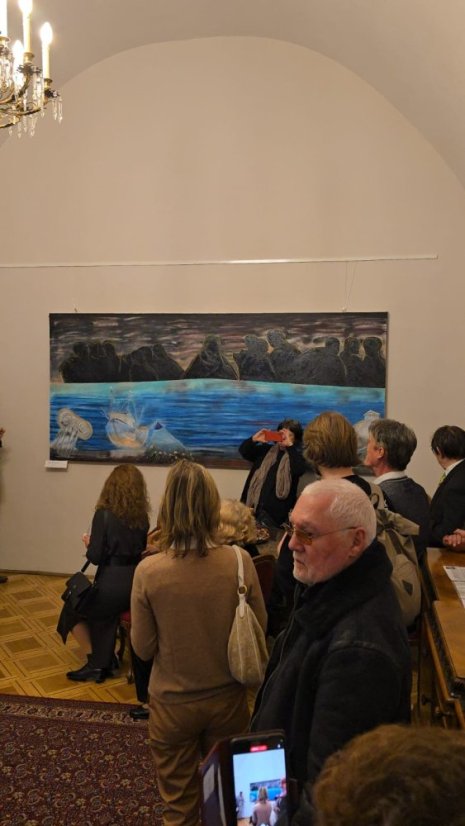 50408-Vernisáž Žiaci Kalábovi, 6. výstava v Prahe, 8.4.2025