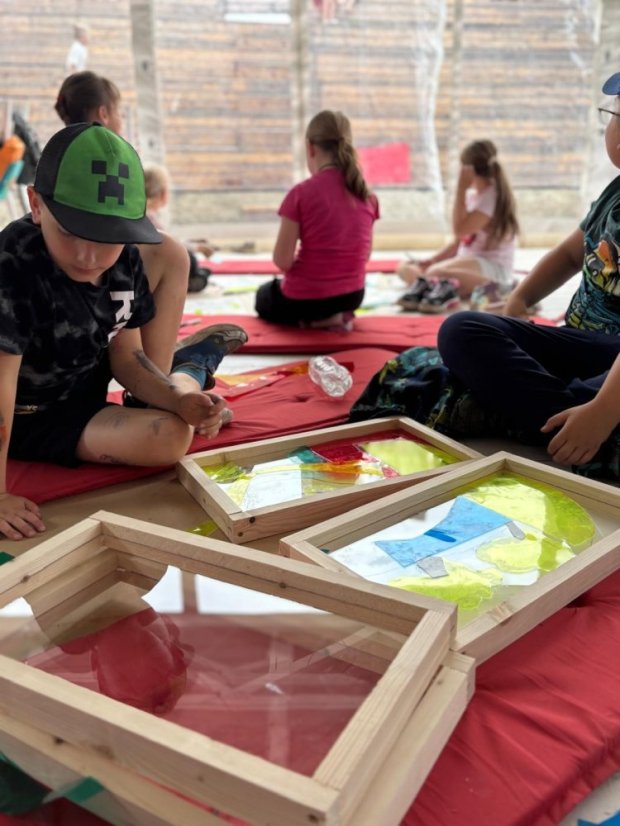 50709-Kurz Zeichnungen und Malerei, 1. Turnus, Tag 3, Betliar, 9.7.25