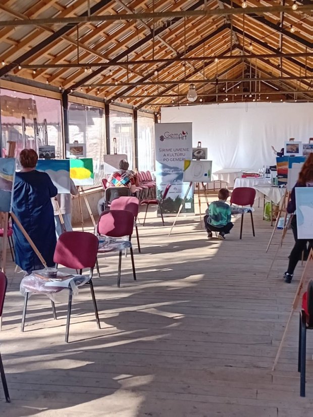 50308-Élményfestés "Épületek a sportban és a művészetben", 2025. március 8., Štítnik