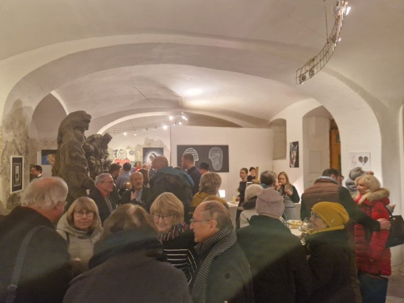 50212-Vernisáž k výberu z výstavy Milujem, teda som!, Praha, 12.2.25