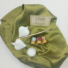 Sklenené fúkané srdiečka