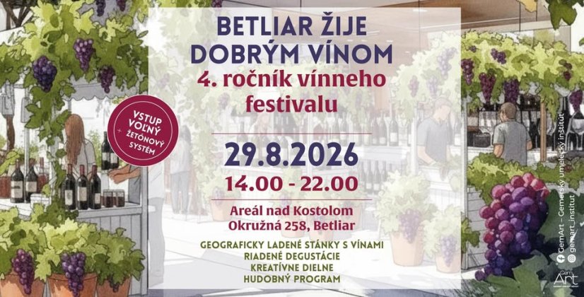 60829 - 4. ročník Vínneho festivalu - Betliar žije dobrým vínom