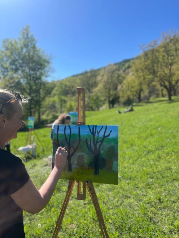 50428-Zážitkové maľovanie Čerešne v Brdárke, 28.4.2025