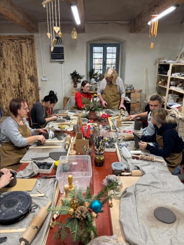 51115-Keramický workshop pre dospelých - Točíme si Vianoce, GemCraft Štítnik