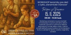 51115-Workshop keramiky pre deti "Točíme si Vianoce" (z cyklu Keramické Vianoce)