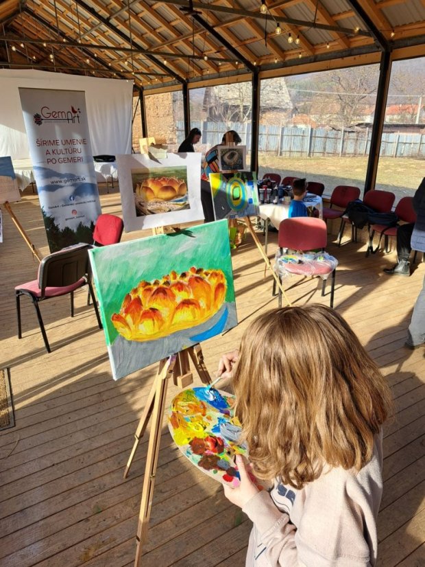 50308-Élményfestés "Épületek a sportban és a művészetben", 2025. március 8., Štítnik